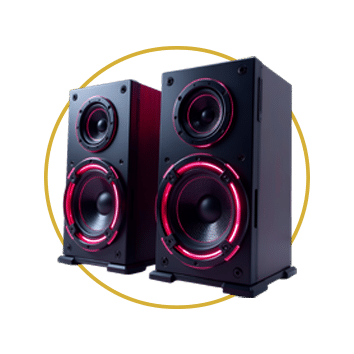 آیکن اسپیکر در صفحه اصلی آیکن اسپیکر در صفحه اصلی